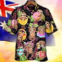Funny Sloth Hawaiian Shirt Practical Beach Gift For Him