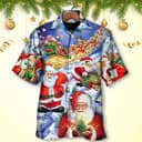 Funny Santa Claus Happy Xmas Is Coming Hawaiian Shirt Funny Santa Claus Happy Xmas Is Coming Hawaiian Shirt