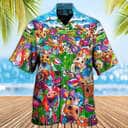 Funny Cow Flower In Farm Hawaiian Shirt Beach Vacation Gift Funny Cow Flower In Farm Hawaiian Shirt Beach Vacation Gift