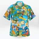 Beach Aloha Dragon Ball Rick And Morty Hawaiian Shirt For Summer Lovers