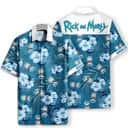 Aloha Rick And Morty Hawaiian Shirt Hibiscus Flowers Pattern Summer Holiday Gift Aloha Rick And Morty Hawaiian Shirt Hibiscus Flowers Pattern Summer Holiday Gift