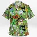 Halloween Aloha Rick And Morty Hawaiian Shirt Gift For Beach Lovers Halloween Aloha Rick And Morty Hawaiian Shirt Gift For Beach Lovers