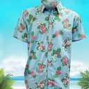 Rick And Morty Hawaiian Shirt Tropical Palm Leaves Gift For Beach Holiday