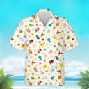 Cool Aloha Kawaii Pokemon Hawaiian Shirt Birthday Gift For Sister