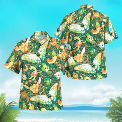 Bug Pokemon Hawaiian Shirt Gift For Beach Vacation