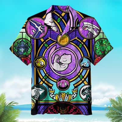 The Enigmatic Mew Pokemon Hawaiian Shirt Beach Gift For Friend