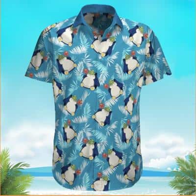 Summer Aloha Snorlax Pokemon Hawaiian Shirt Gift For Beach Vacation