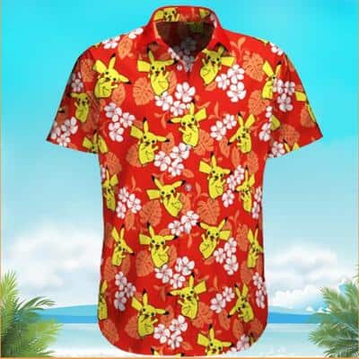 Tropical Aloha Pokemon Hawaiian Shirt Beach Gift For Best Friends