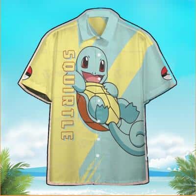 Squirtle Pokemon Hawaiian Shirt Gift For Beach Vacation