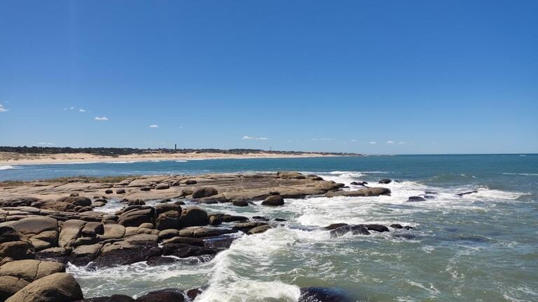 Playa de la Viuda. Punta del Diablo, Rocha Department, Playa de la Viuda. Punta del Diablo, Rocha Department,