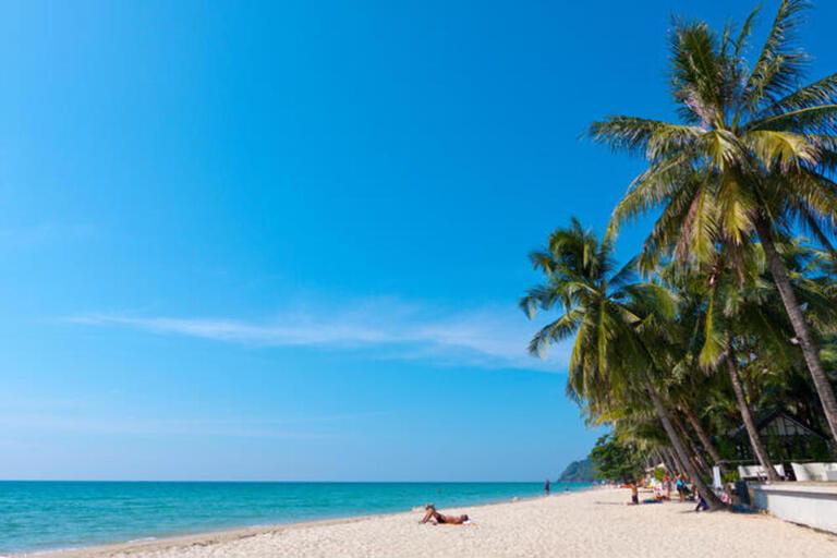 Sai Khao County, White Sands Beach, Koh Chang, Thailand Sai Khao County, White Sands Beach, Koh Chang, Thailand