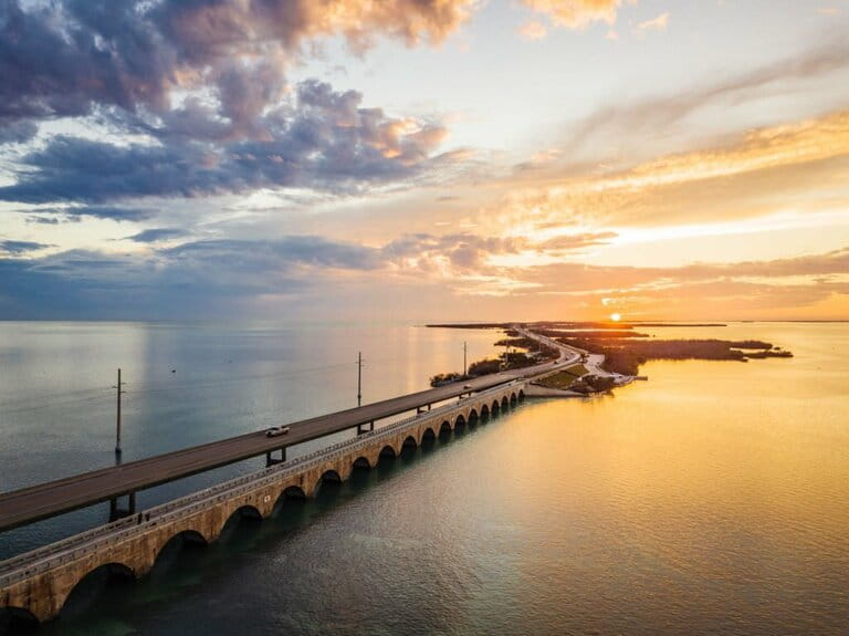 Seven Mile Bridge in the Florida Keys