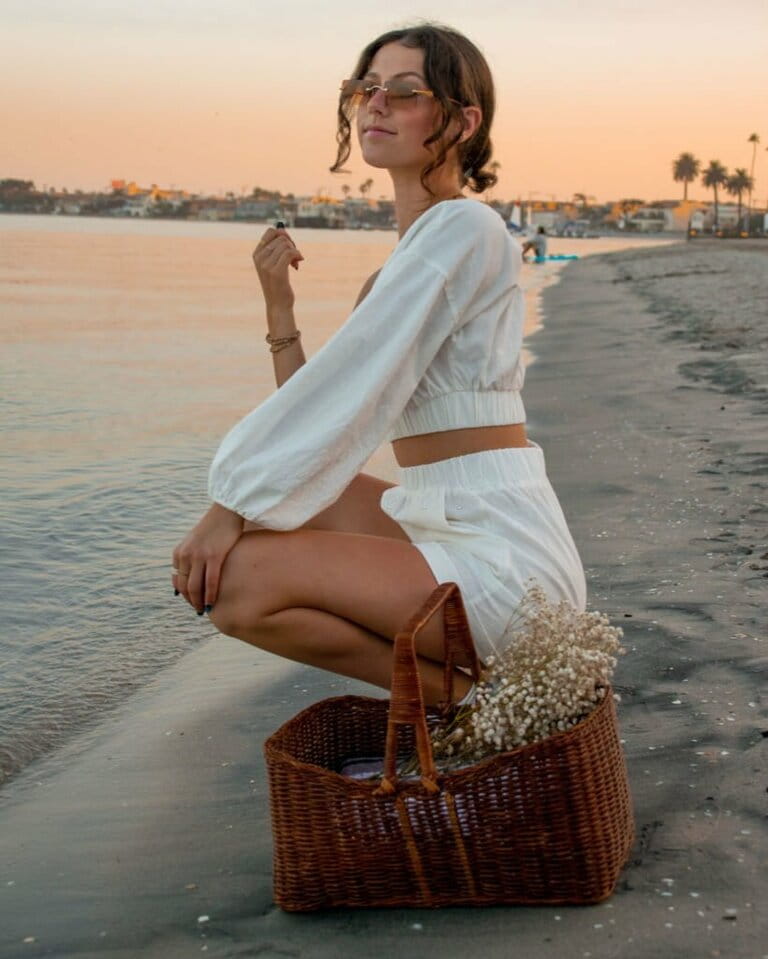 Young women's fashion in California, USA Young women's fashion in California, USA