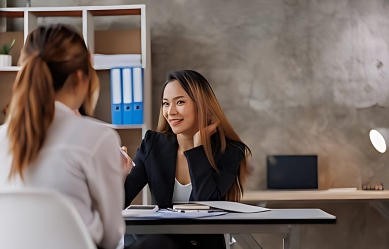 Cropped shot of Asian Business woman diverse coworkers working together in the boardroom, brainstorming, discussing, and analyzing business report strategy collaboration. Cropped shot of Asian Business woman diverse coworkers working together in the boardroom, brainstorming, discussing, and analyzing business report strategy collaboration.