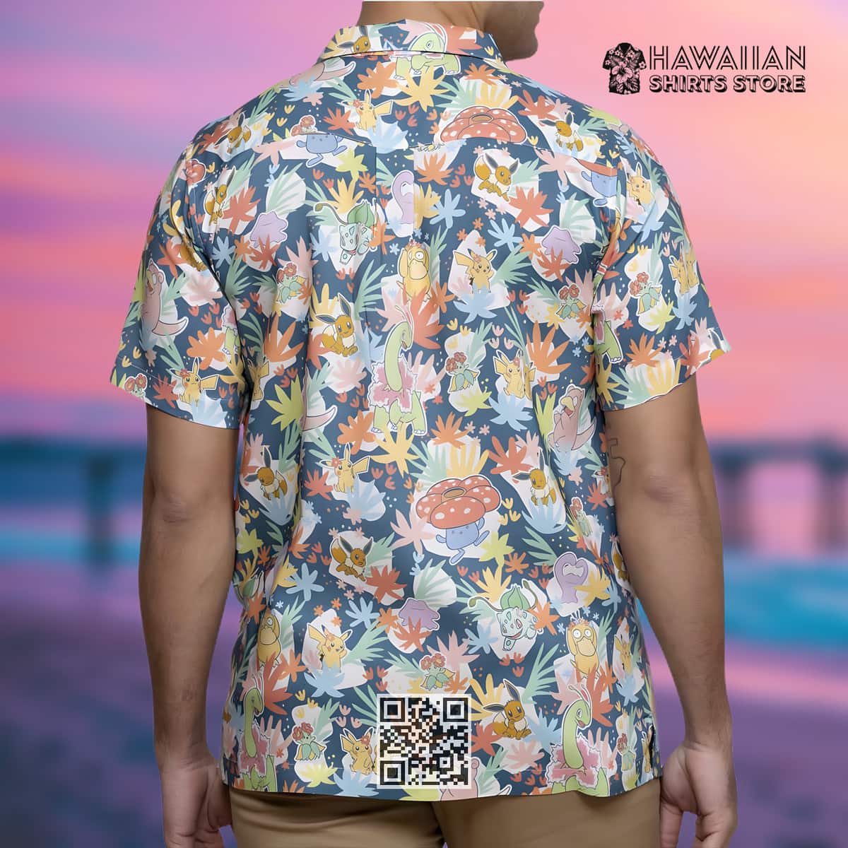 Pokemon Blossoming Friendships Hawaiian Shirt Summer Beach Gift Pokemon Blossoming Friendships Hawaiian Shirt Summer Beach Gift