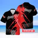 Budweiser Hawaiian Shirt Gift For Beer Drinkers Custom Name