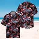 Aloha Coors Light Beer Hawaiian Shirt Red Parrot Summer Beach Gift