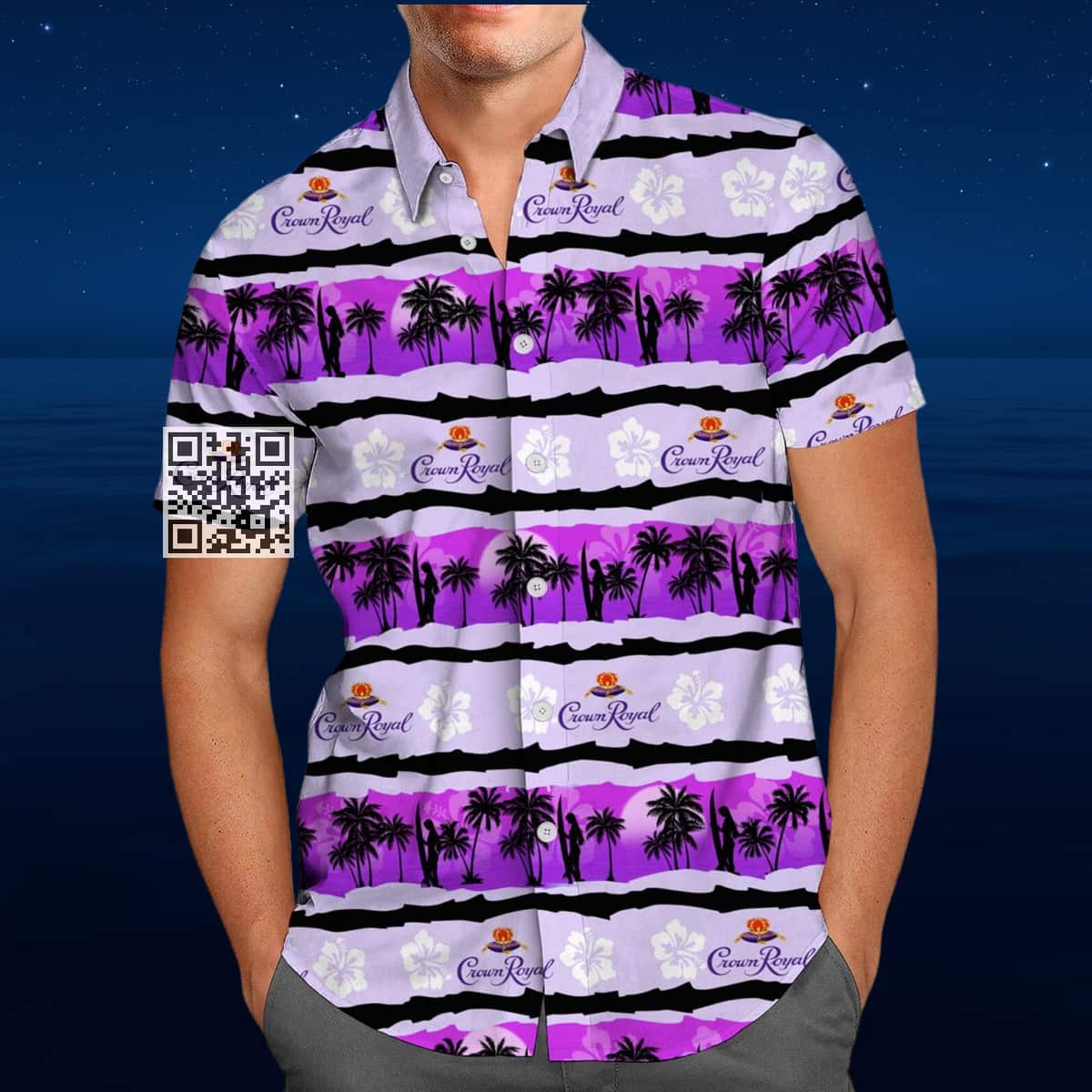 Vintage Crown Royal Whisky Hawaiian Shirt Summer Holiday Gift Vintage Crown Royal Whisky Hawaiian Shirt Summer Holiday Gift