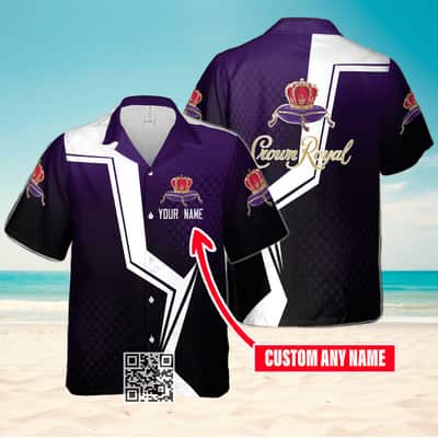 Crown Royal Hawaiian Shirt Gift For Whisky Lovers Custom Name Crown Royal Hawaiian Shirt Gift For Whisky Lovers Custom Name