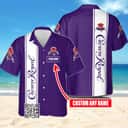 Crown Royal Whisky Hawaiian Shirt Custom Name Gift For Husband