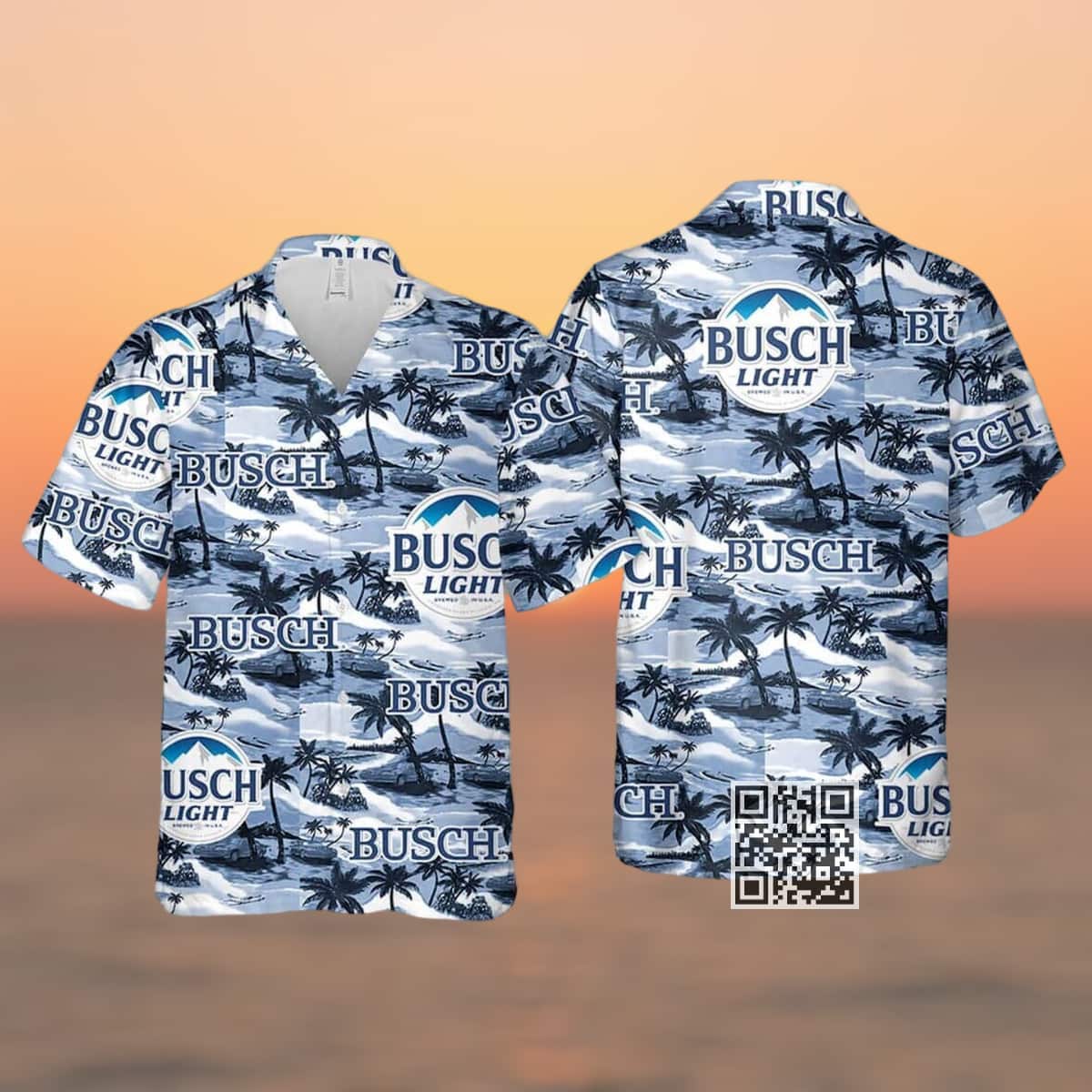 Busch Light Beer Hawaiian Shirt Island Pattern Gift For Beach Trip Busch Light Beer Hawaiian Shirt Island Pattern Gift For Beach Trip