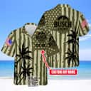 Personalized Busch Light Beer Hawaiian Shirt Custom Name Personalized Busch Light Beer Hawaiian Shirt Custom Name