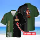 Captain Morgan Rum Hawaiian Shirt Custom Name Gift For Him