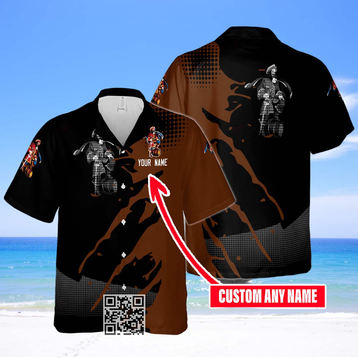 Captain Morgan Hawaiian Shirt Gift For Rum Lovers Custom Name Captain Morgan Hawaiian Shirt Gift For Rum Lovers Custom Name