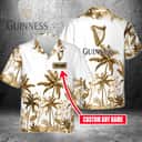 Vintage Guinness Beer Hawaiian Shirt Custom Name Summer Gift For Friend Vintage Guinness Beer Hawaiian Shirt Custom Name Summer Gift For Friend