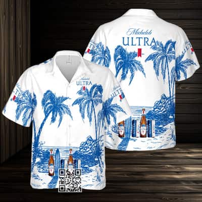 Vintage Michelob ULTRA Hawaiian Shirt Gift For Beer Lovers Vintage Michelob ULTRA Hawaiian Shirt Gift For Beer Lovers