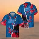 Aloha Michelob ULTRA Beer Hawaiian Shirt Tropical Torn Paper Beach Lovers Gift