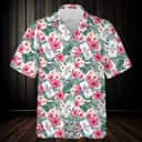 Aloha Michelob ULTRA Beer Hawaiian Shirt Hibiscus Flower Pattern