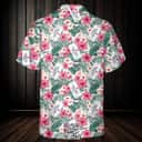 Aloha Michelob ULTRA Beer Hawaiian Shirt Hibiscus Flower Pattern