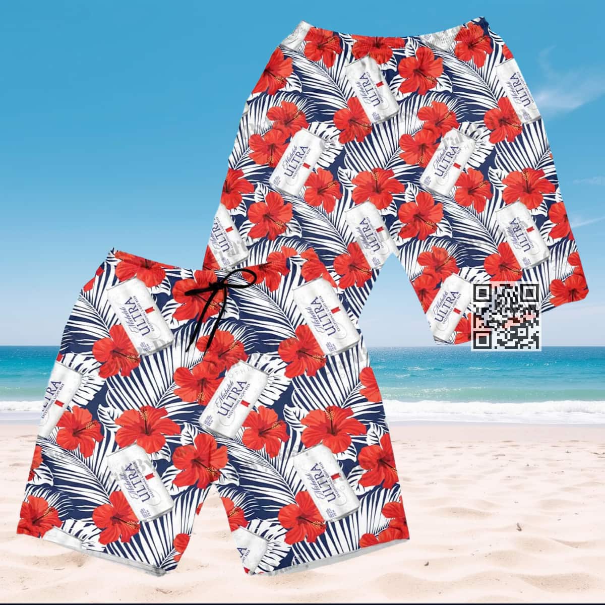 Aloha Michelob ULTRA Beer Hawaiian Shirt Hibiscus Flower Pattern Trendy Summer Gift Aloha Michelob ULTRA Beer Hawaiian Shirt Hibiscus Flower Pattern Trendy Summer Gift