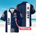 Miller Lite Hawaiian Shirt Custom Name Gift For Beer Lovers