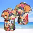 Aloha Miller Lite Colorful Hawaiian Shirt Gift For Beer Lovers