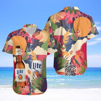 Aloha Miller Lite Colorful Hawaiian Shirt Gift For Beer Lovers Aloha Miller Lite Colorful Hawaiian Shirt Gift For Beer Lovers