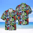 Summer Vibes Bud Light Beer Hawaiian Shirt Beach Lovers Gift