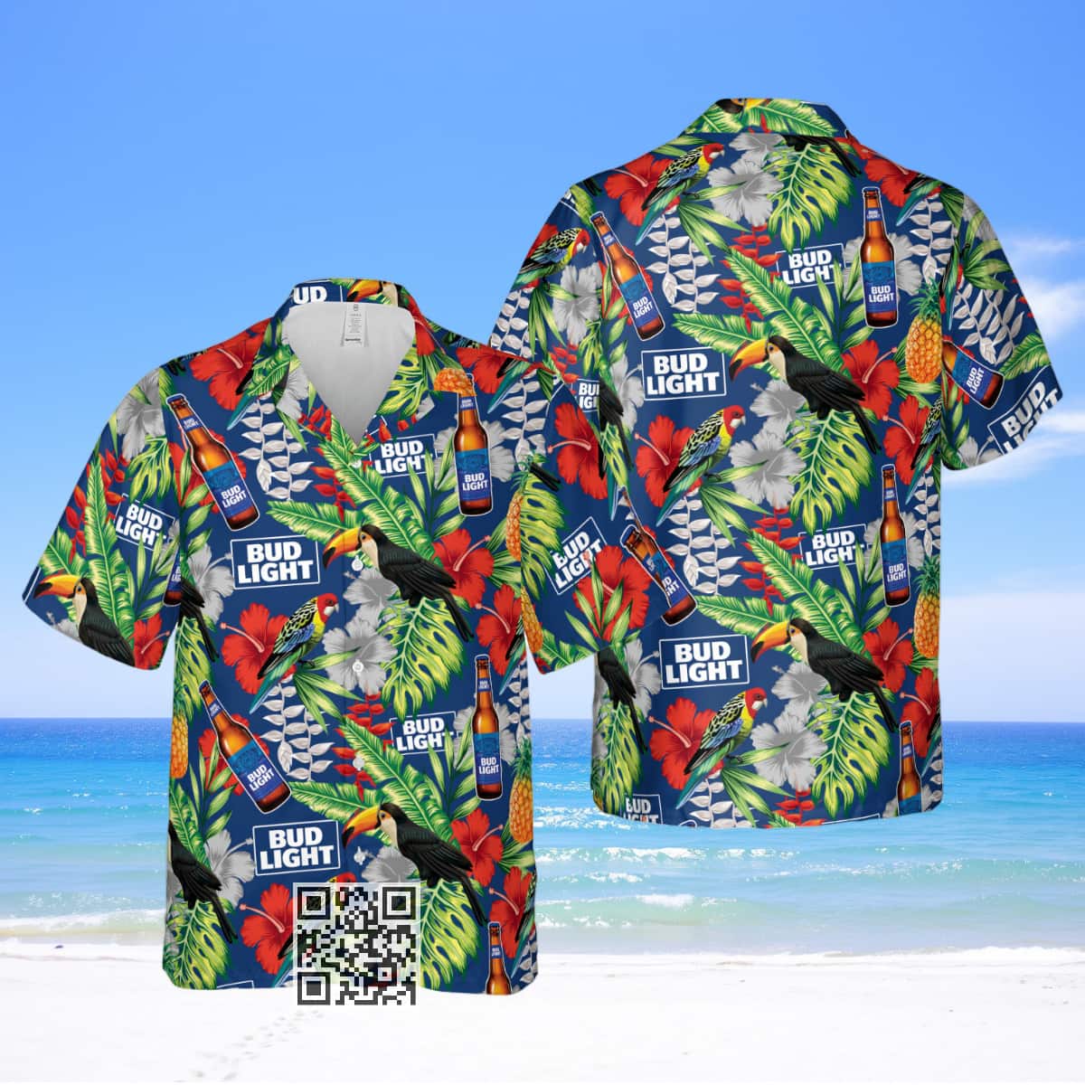 Summer Vibes Bud Light Beer Hawaiian Shirt Beach Lovers Gift Summer Vibes Bud Light Beer Hawaiian Shirt Beach Lovers Gift
