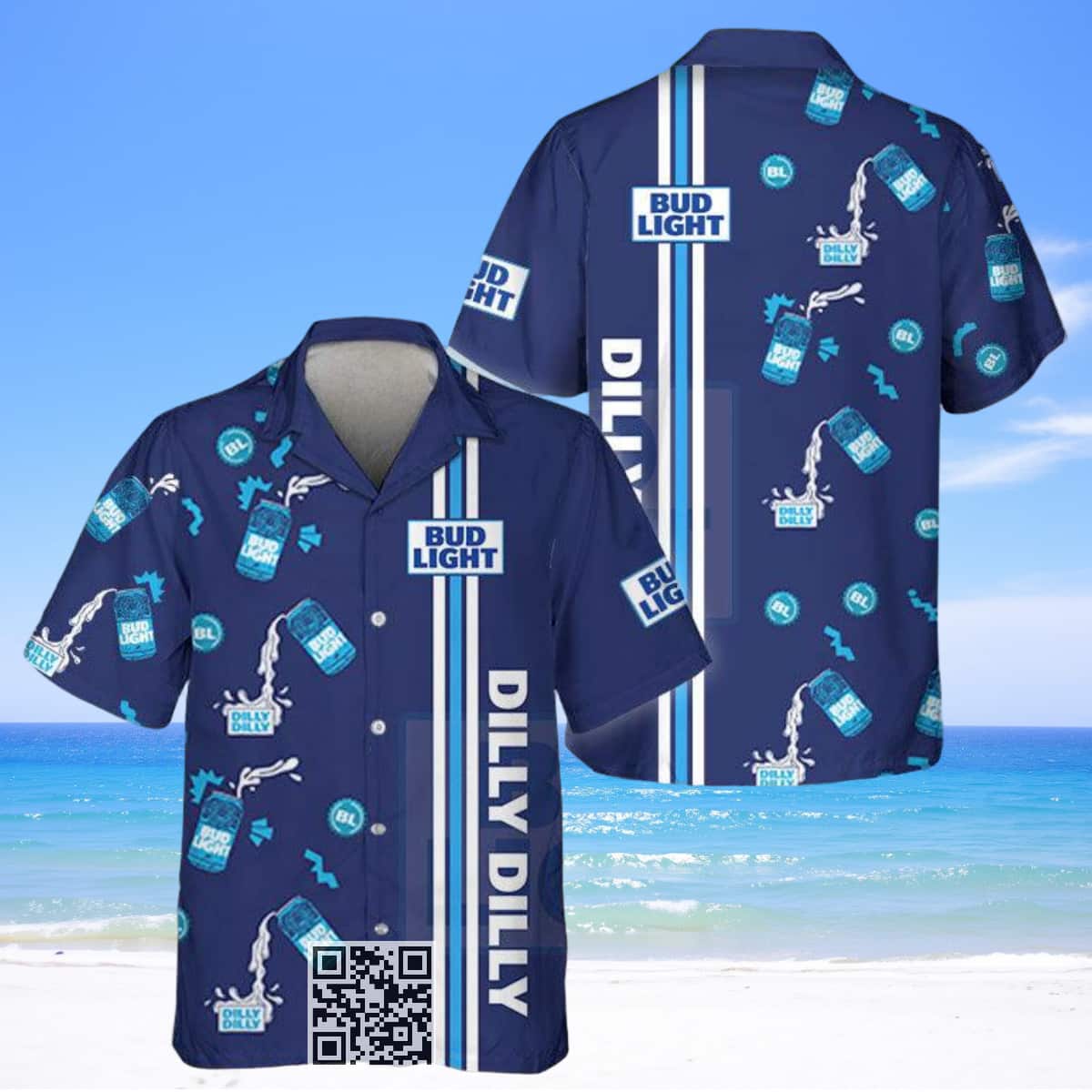 Bud Light Dilly Dilly Hawaiian Shirt Gift For Beer Lovers