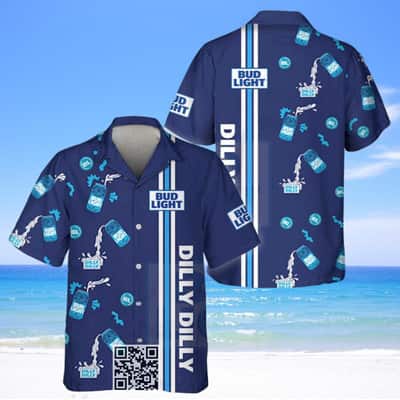 Bud Light Dilly Dilly Hawaiian Shirt Gift For Beer Lovers Bud Light Dilly Dilly Hawaiian Shirt Gift For Beer Lovers