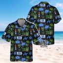 Aloha Bud Light Beer Hawaiian Shirt Hibiscus Flower Gift For Beach Trip