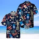 Vintage Bud Light Beer Hawaiian Shirt Liberty Of Statue Vintage Bud Light Beer Hawaiian Shirt Liberty Of Statue