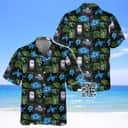 Aloha Natural Light Beer Hawaiian Shirt Tropical Hibiscus Flower