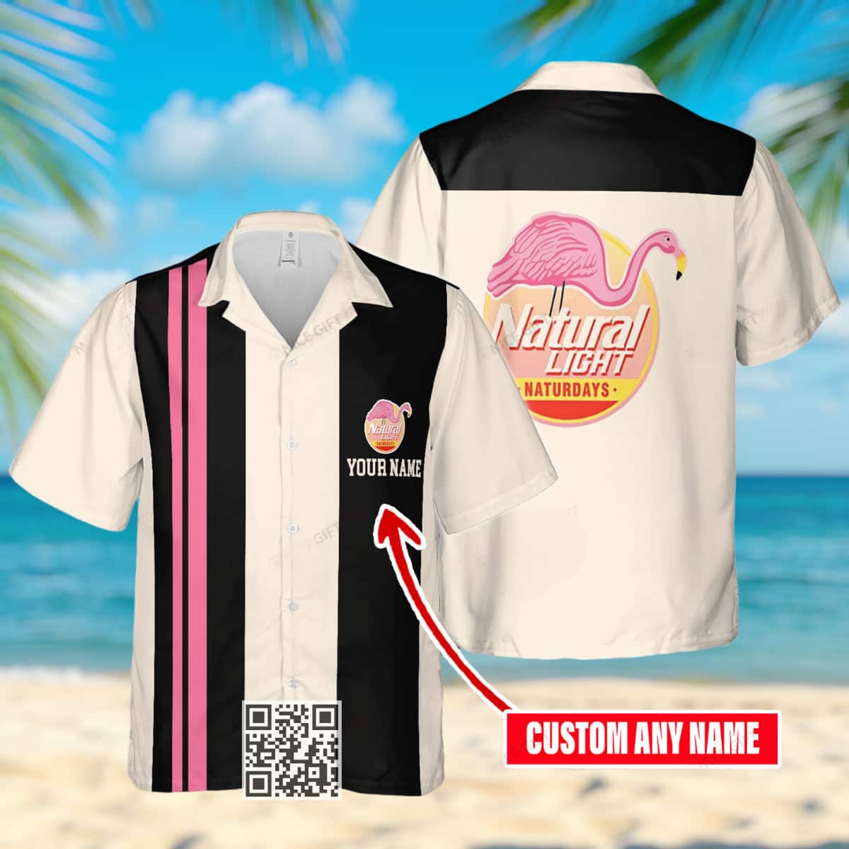 Natural Light Naturdays Hawaiian Shirt Custom Name Beer Lovers Gift Natural Light Naturdays Hawaiian Shirt Custom Name Beer Lovers Gift
