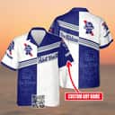 Pabst Blue Ribbon Hawaiian Shirt Custom Name Best Gift For Beer Lovers Pabst Blue Ribbon Hawaiian Shirt Custom Name Best Gift For Beer Lovers