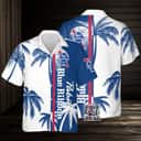 Vintage Aloha Pabst Blue Ribbon Beer Hawaiian Shirt Summer Beach Gift