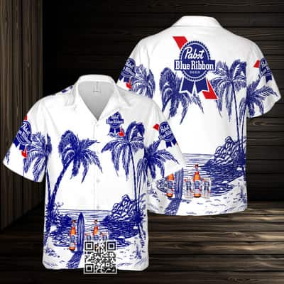 Summer Aloha Pabst Blue Ribbon Beer Hawaiian Shirt Beach Lovers Gift Summer Aloha Pabst Blue Ribbon Beer Hawaiian Shirt Beach Lovers Gift