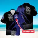 Pabst Blue Ribbon Hawaiian Shirt Custom Name Gift For Beer Lovers Pabst Blue Ribbon Hawaiian Shirt Custom Name Gift For Beer Lovers