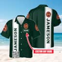 Basic Jameson Irish Whiskey Hawaiian Shirt Custom Name Basic Jameson Irish Whiskey Hawaiian Shirt Custom Name